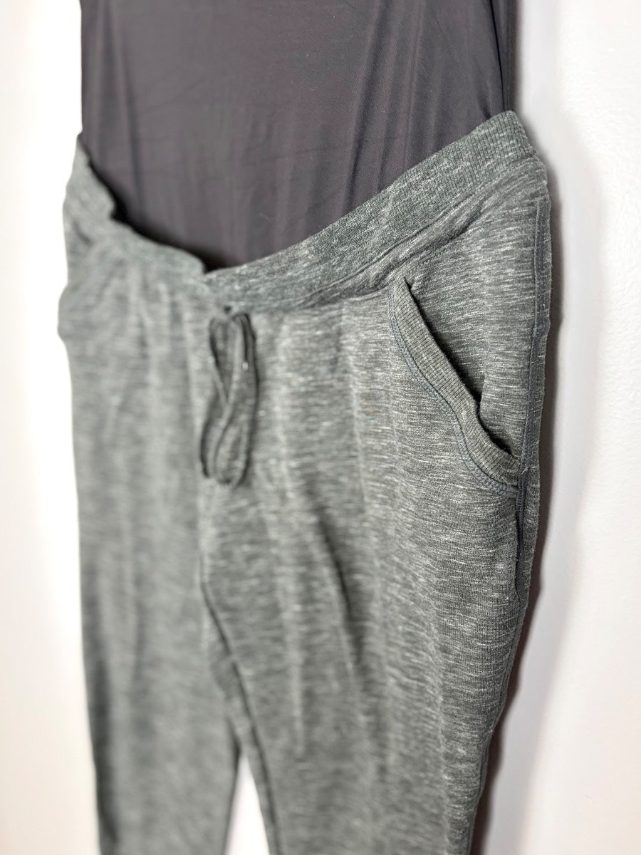 L - Thyme Dark Grey Sweat Pants