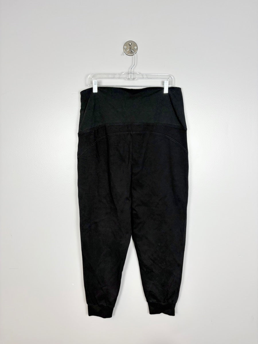 L - Old Navy Dynamic Fleece Black Jogger Pants