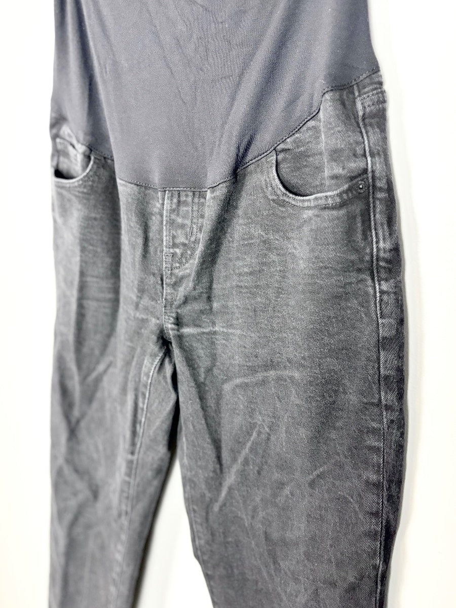 L/12 - Old Navy Black Acid Wash Jeans