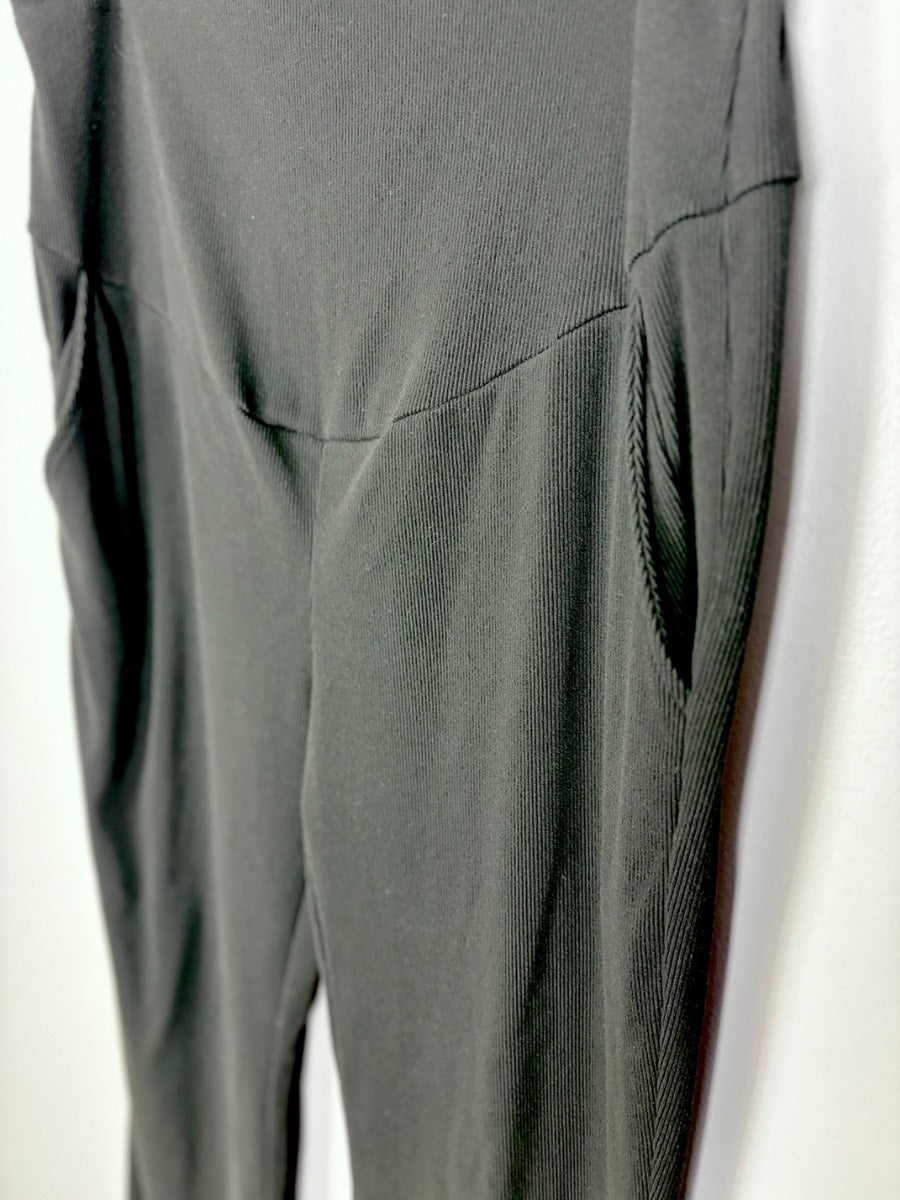 XL - Wide Leg Ribbed Lounge Pants