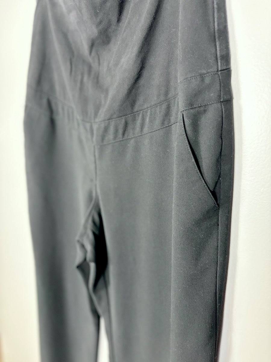 XL - Thyme Wide Leg Black Dress Pants