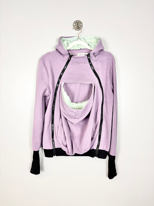 XL - Purple Baby Wearing Hoodie