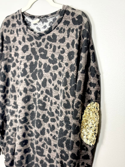 S - Pink Blush Maternity Sweater