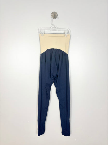 M - Motherhood Navy Leggings