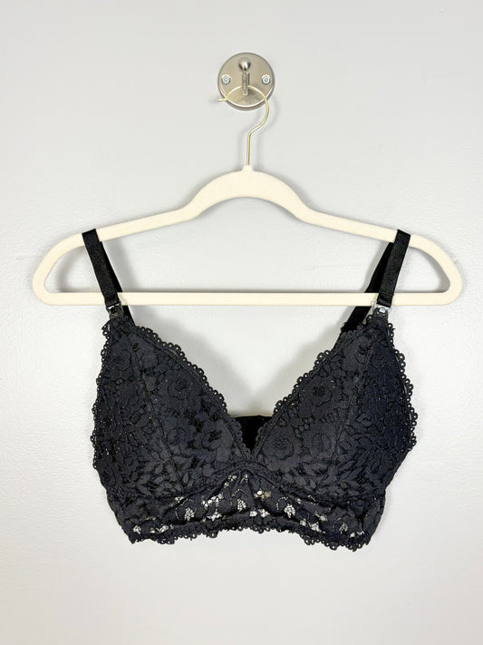 L/38C - Momanda Black Lace Nursing Bra