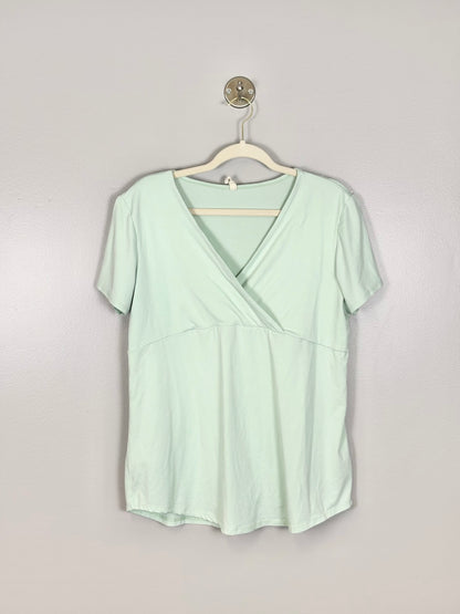XL - Hello Miz Soft Green Shirt