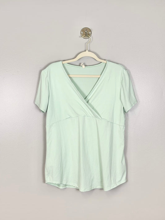 XL - Hello Miz Soft Green Shirt