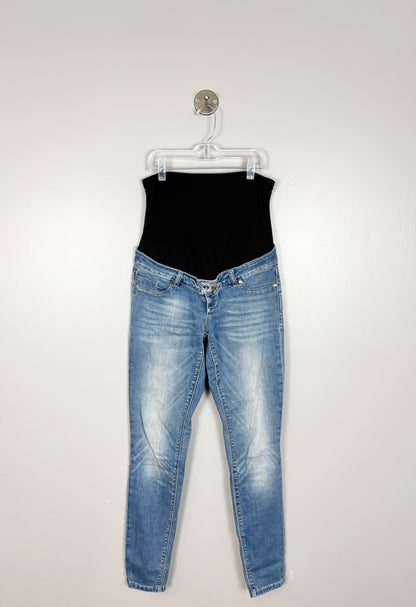 XS - Lot8 Adjustable Waist Medium Wash Denim