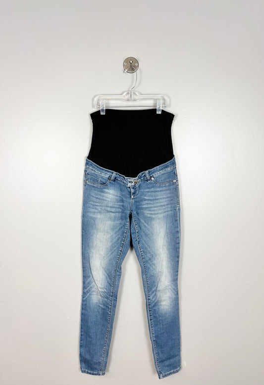 XS - Lot8 Adjustable Waist Medium Wash Denim