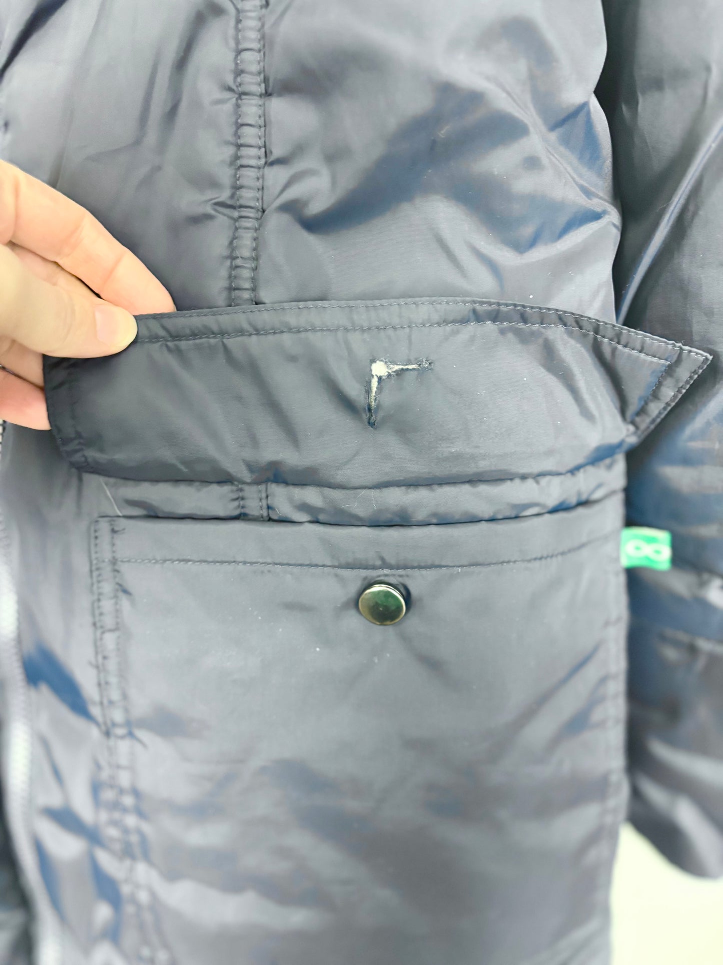 M - Modern Eternity Navy Puffer Jacket
