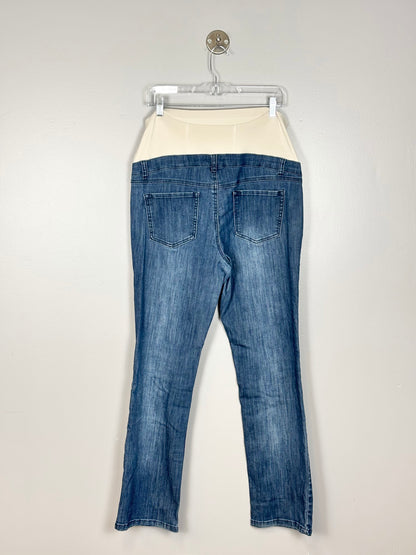 L - Thyme Midwash Bootcut Denim