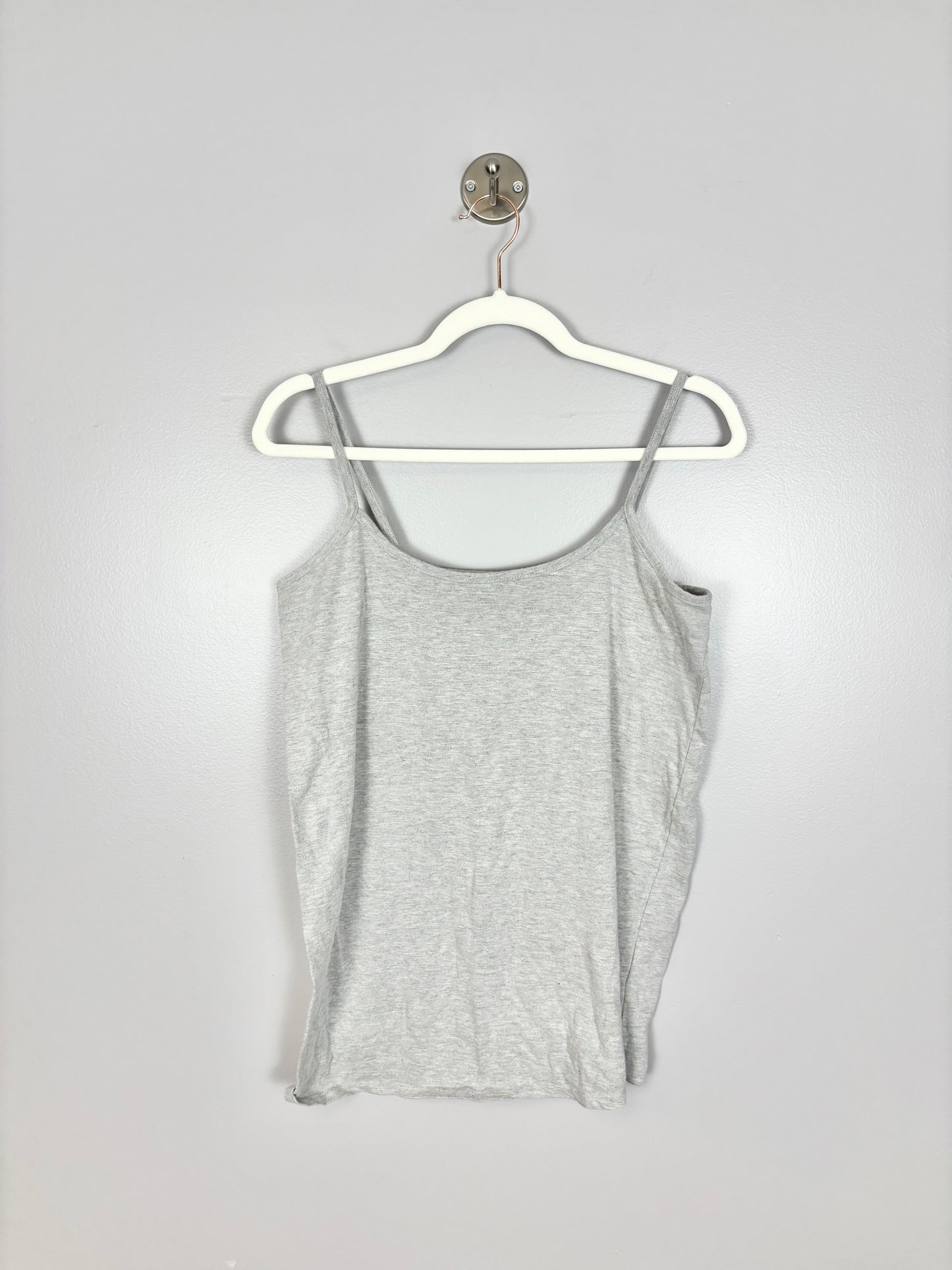 L - Motherhood Grey Layering Tank