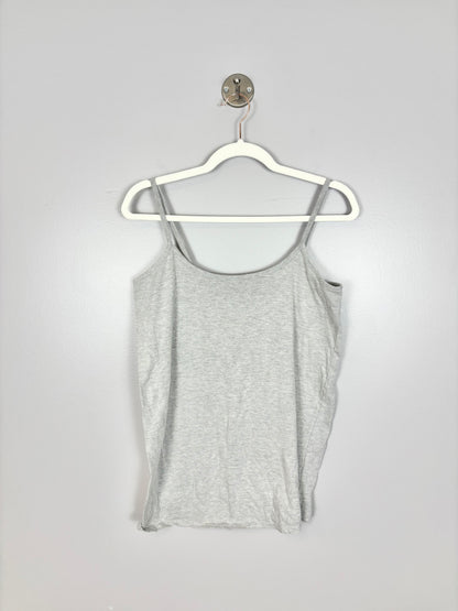 L - Motherhood Grey Layering Tank