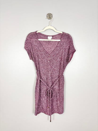 L - Motherhood Plum Knit Shirt