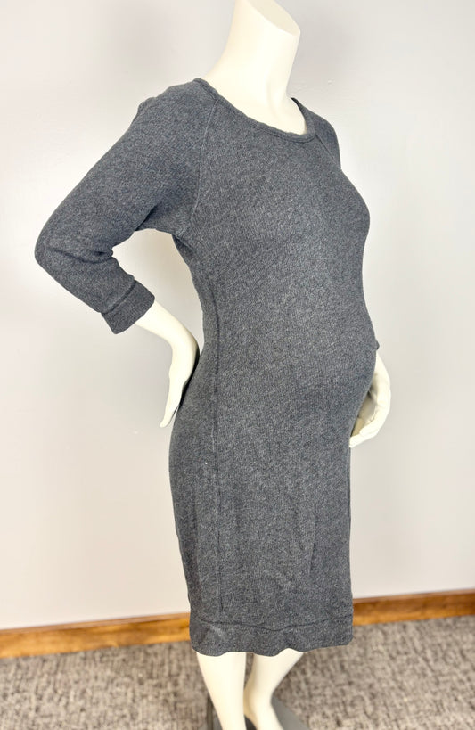 S - Community Dark Grey Sweater Dress