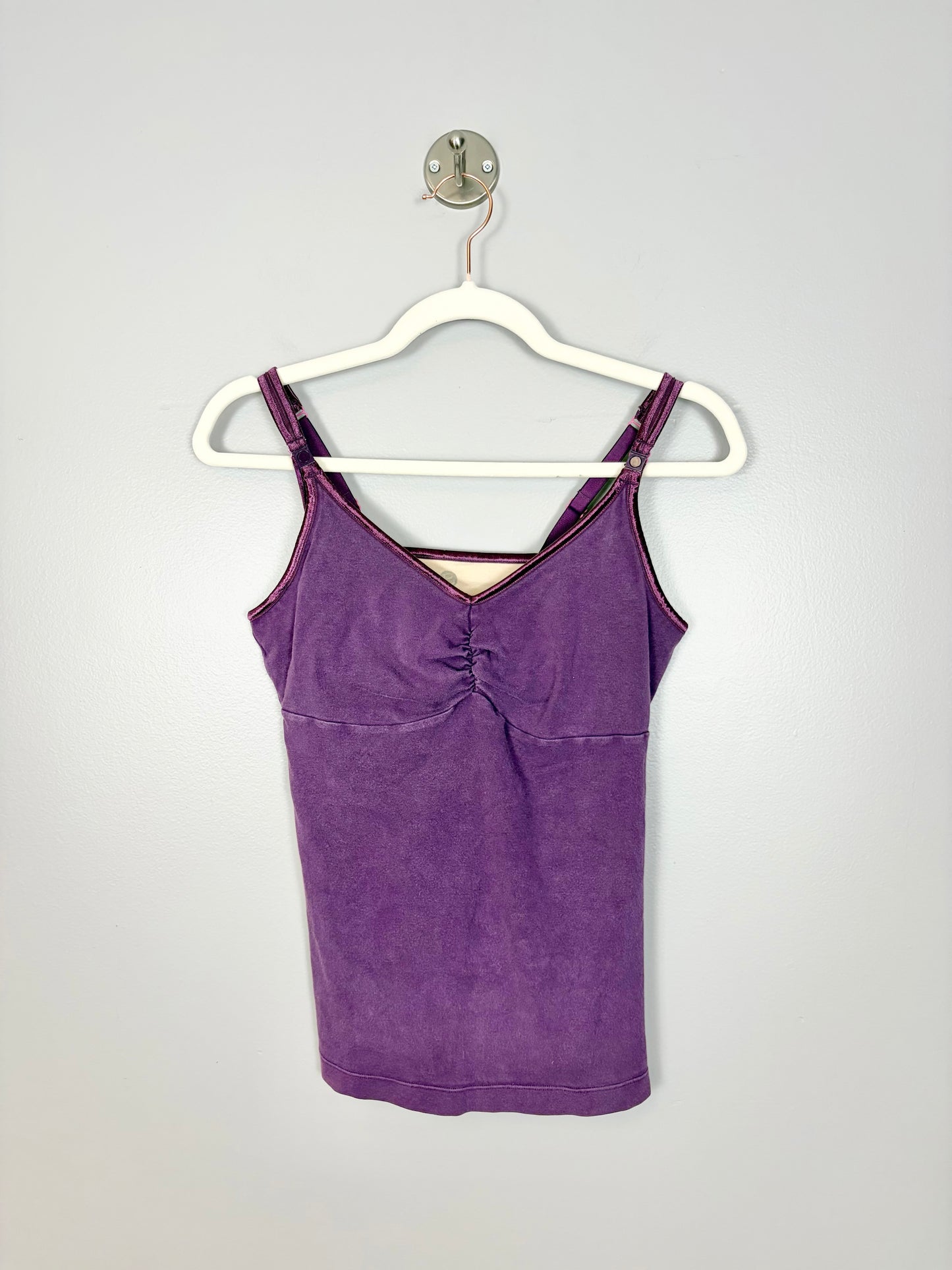 S/34D - Bravado Plum Nursing Tank