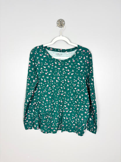 XL - Paisley Sky Green Floral Shirt