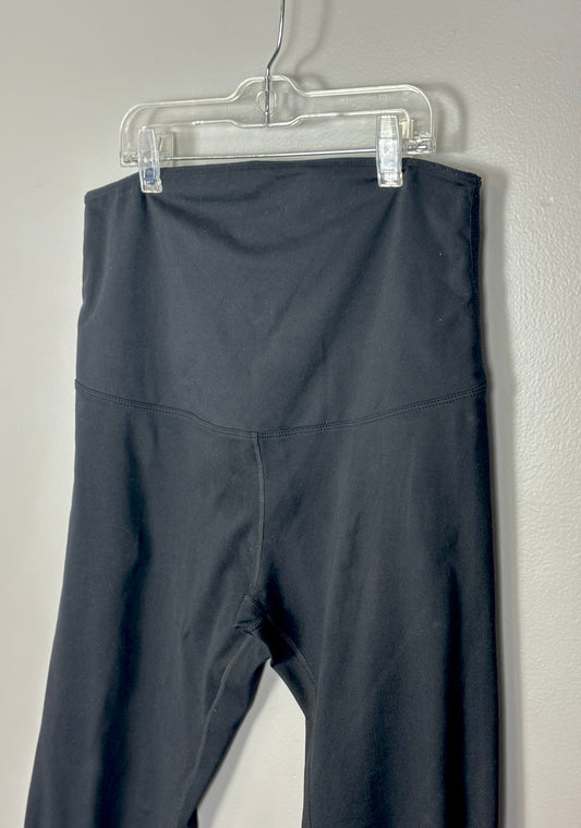 M - Hofish Black Maternity Leggings