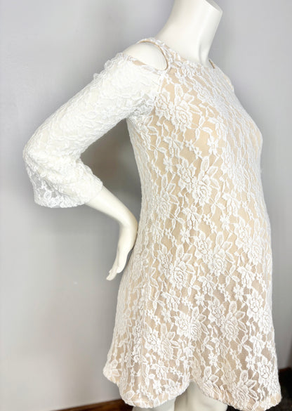 S - Planet Motherhood Lace Shift Dress/Top