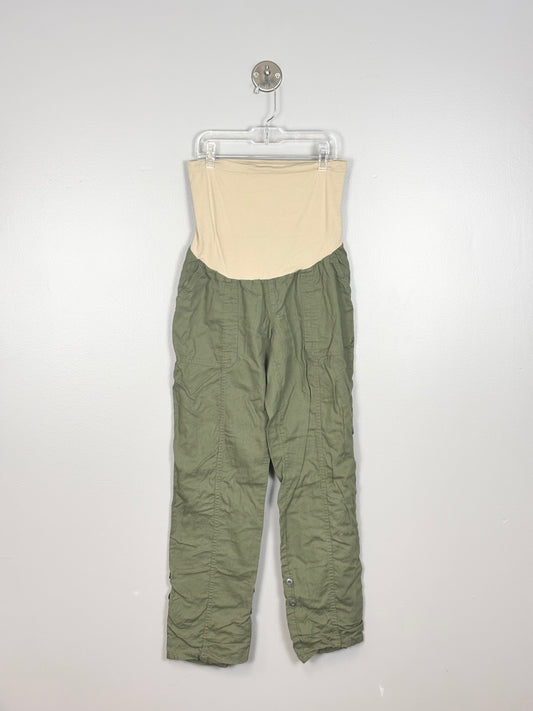 S - Army Green Convertible Cargo Pants