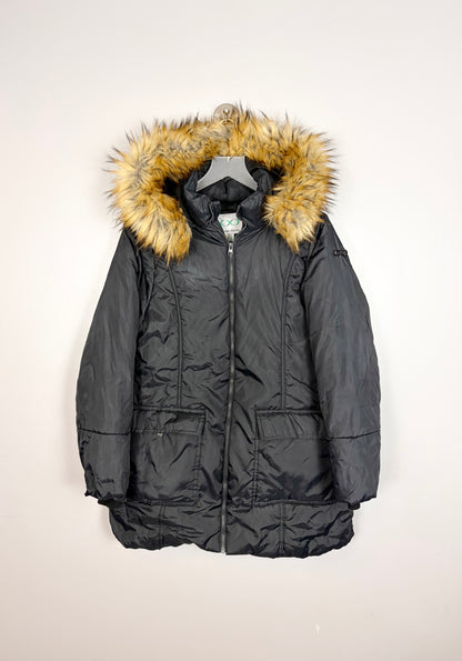 XL - Modern Eternity Quilted Black Puffer Jacket