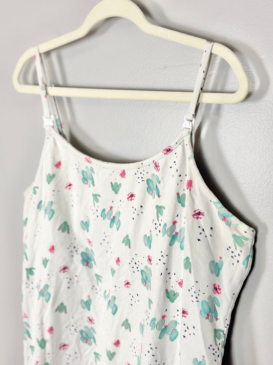 XL - Thyme Cactus Nursing Tank