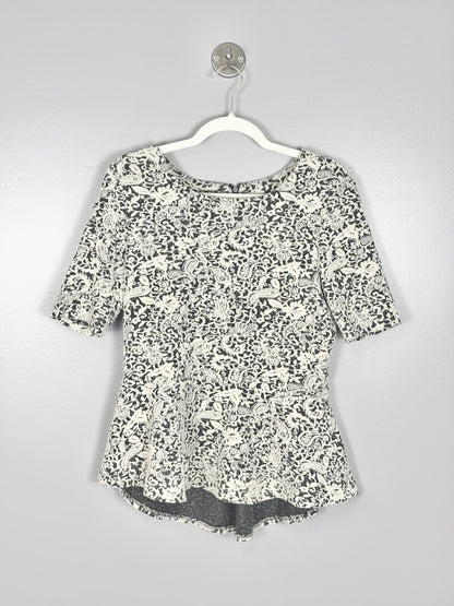 XL - Thyme Cream Tapestry Top