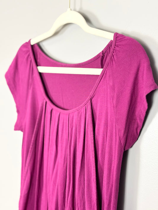 L - Fuschia Nursing Top