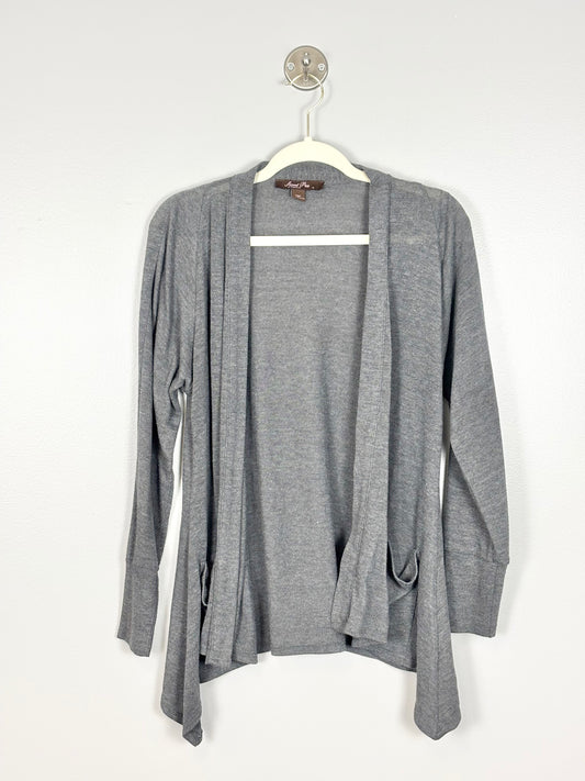 M - Sweet Pea Grey Cardigan