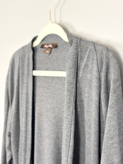 M - Sweet Pea Grey Cardigan