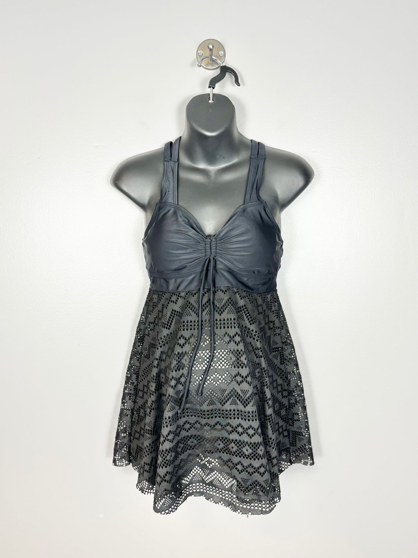 S - Thyme Lace Swim Top