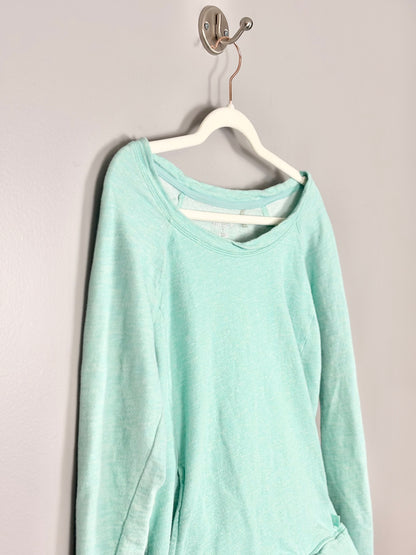 L - Danskin Teal Sweatshirt