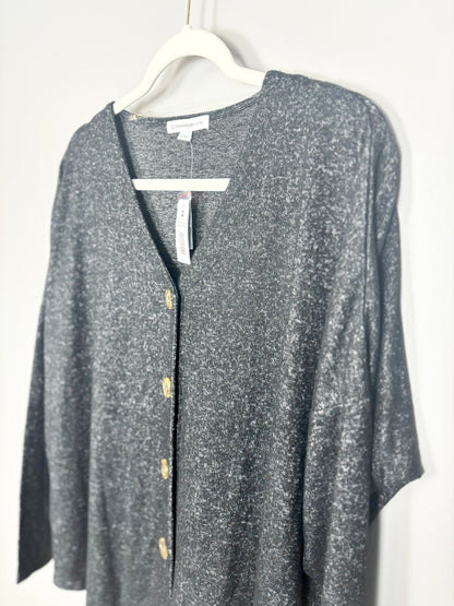 XL - Warehouse One Button-Front Sweater