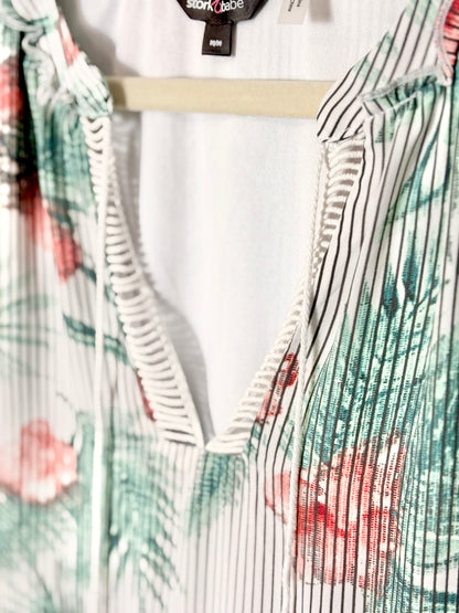 M - Stork & Babe Tropical Tassels Dress