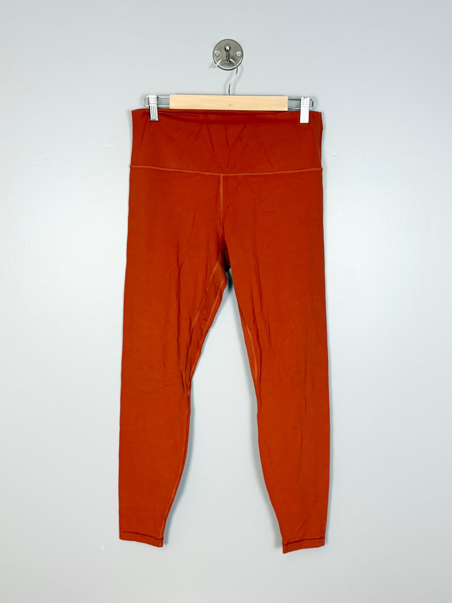 L - Lulu Burnt Orange Leggings