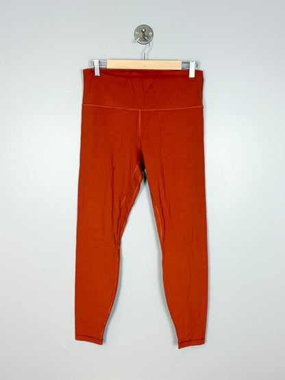 L - Lulu Burnt Orange Leggings