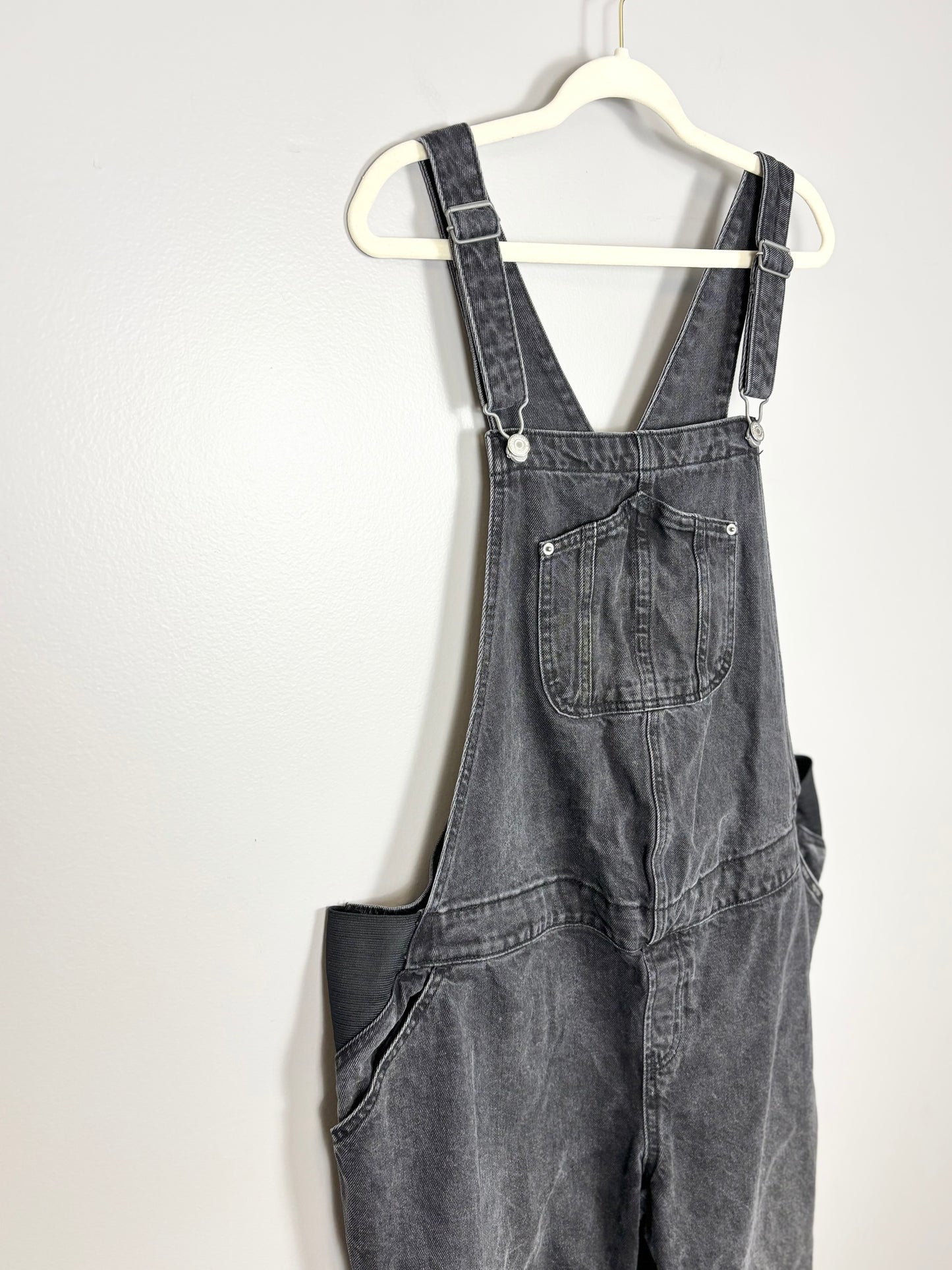 XXL/Size 20 - Old Navy Faded Black Denim Overalls
