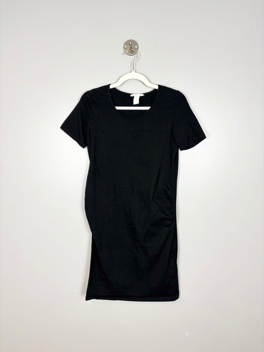 M - H & M Black Bodycon T-Shirt Dress