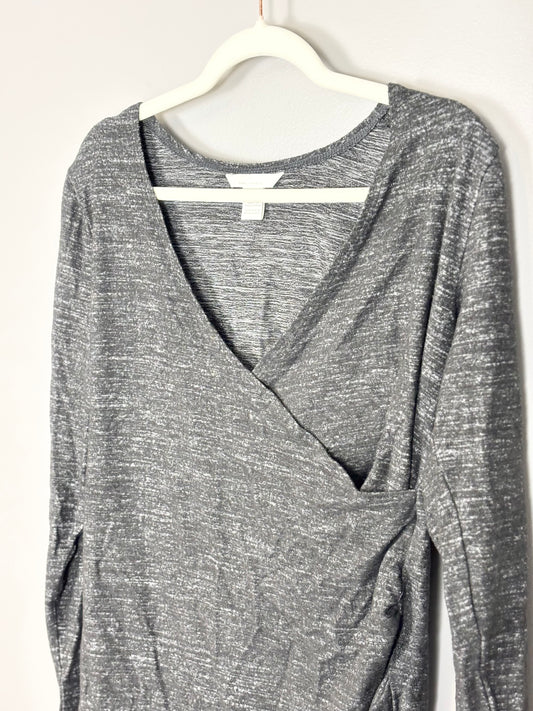L - H & M Cross Front Nursing Top