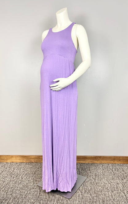 S - Beeson River Lavender Maxi Dress