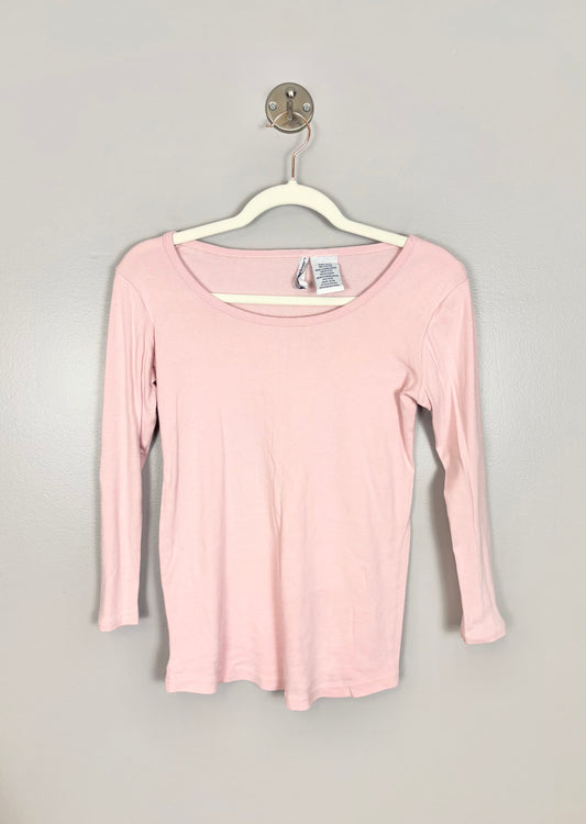 S - Planet Motherhood Pale Pink Long Sleeve Shirt