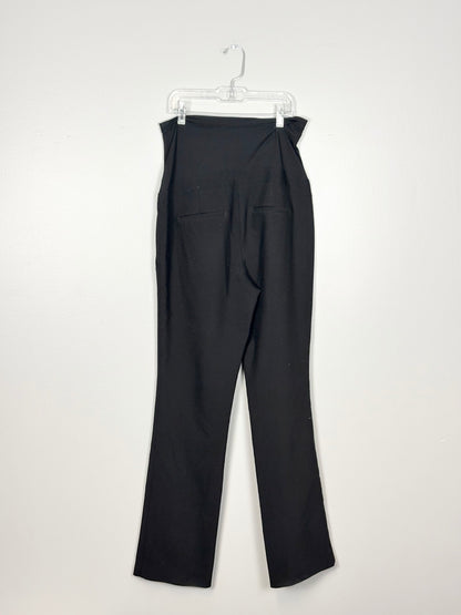 XS - Stork & Babe Black Straight Leg Dress Pant