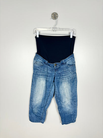 XS - Thyme Denim Capri