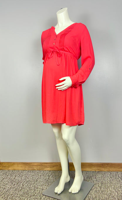 S - Stork & Babe Cherry Chiffon Dress