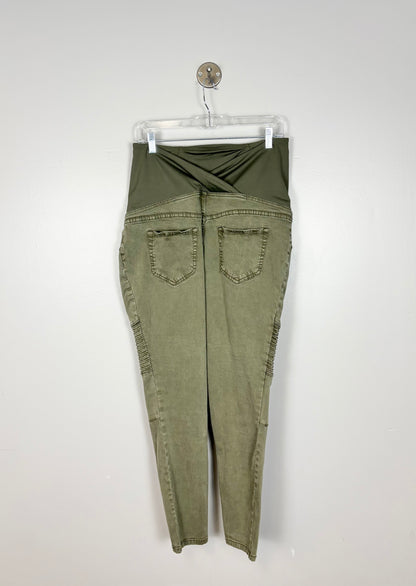 M/Size 8 - Isabel Straight Leg Sage Green Pant