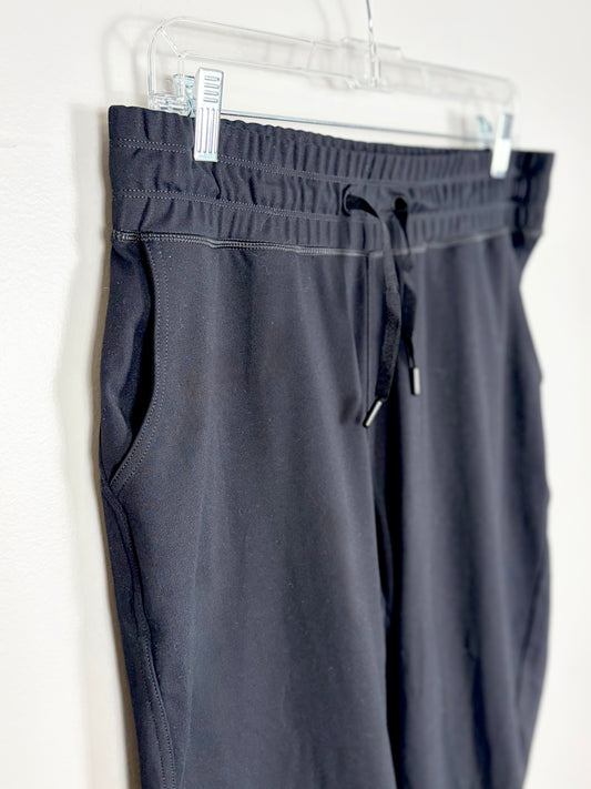 L - Shambhala Black Cuffed Active Pants