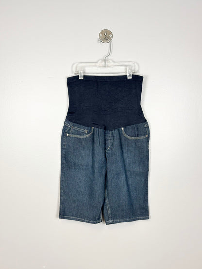 L - Bella Vida Denim Bermuda Shorts