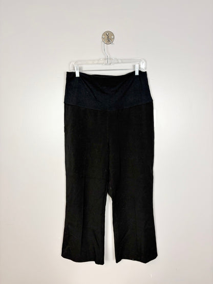 L - Black Wide Leg Dress Pants