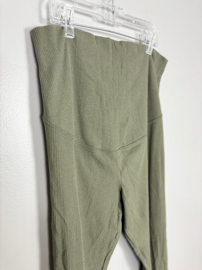 M - Old Navy Ribbed Green Leggings