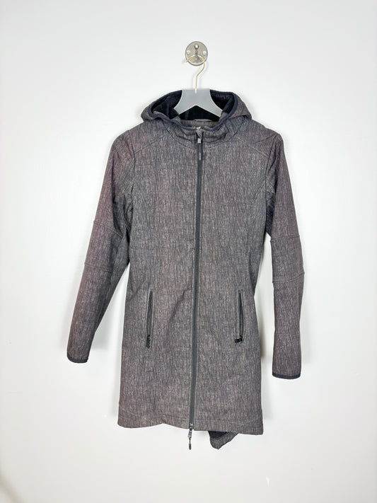 XXS - Thyme Dark Grey Winter Coat w/Panel